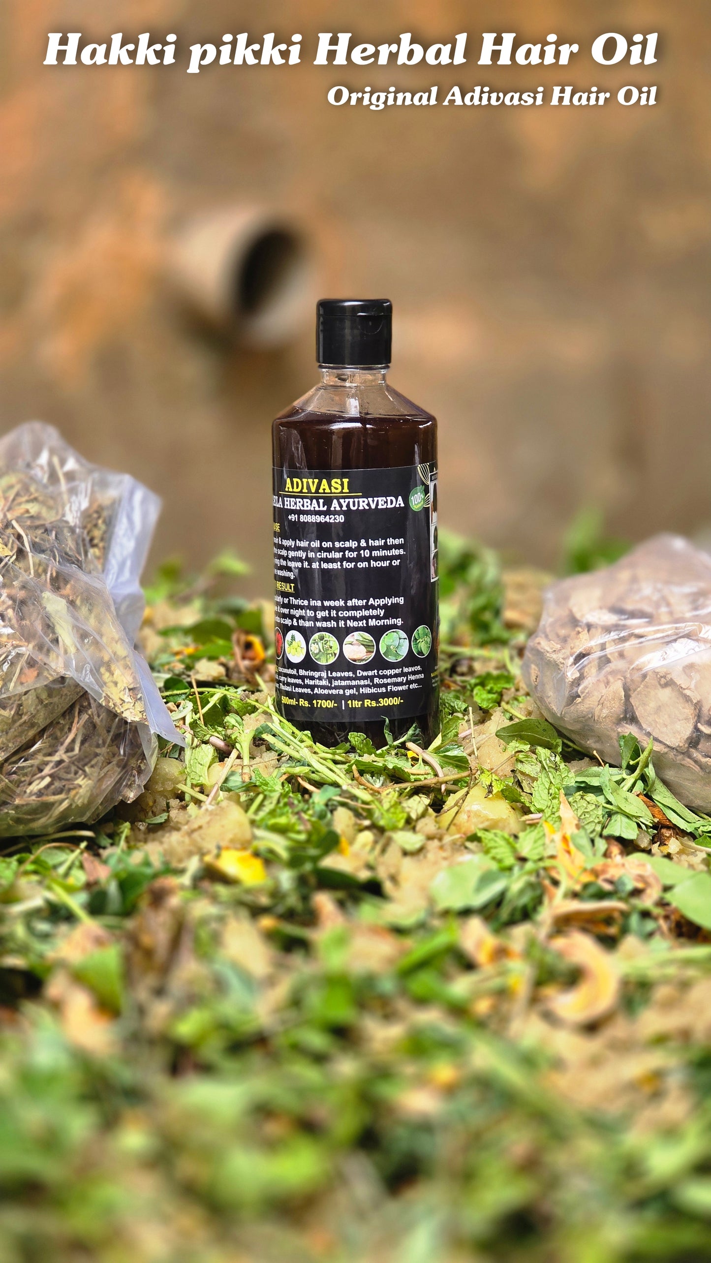 HAKKI PIKKI HAIR OIL 250 ML