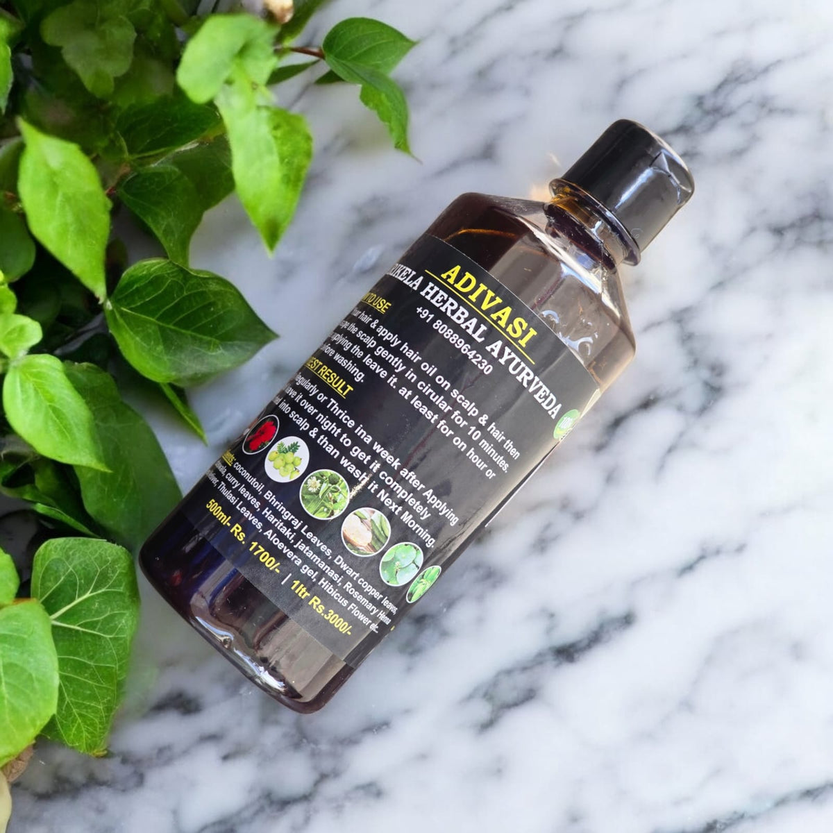 Original Hakki pikki product + shampoo
